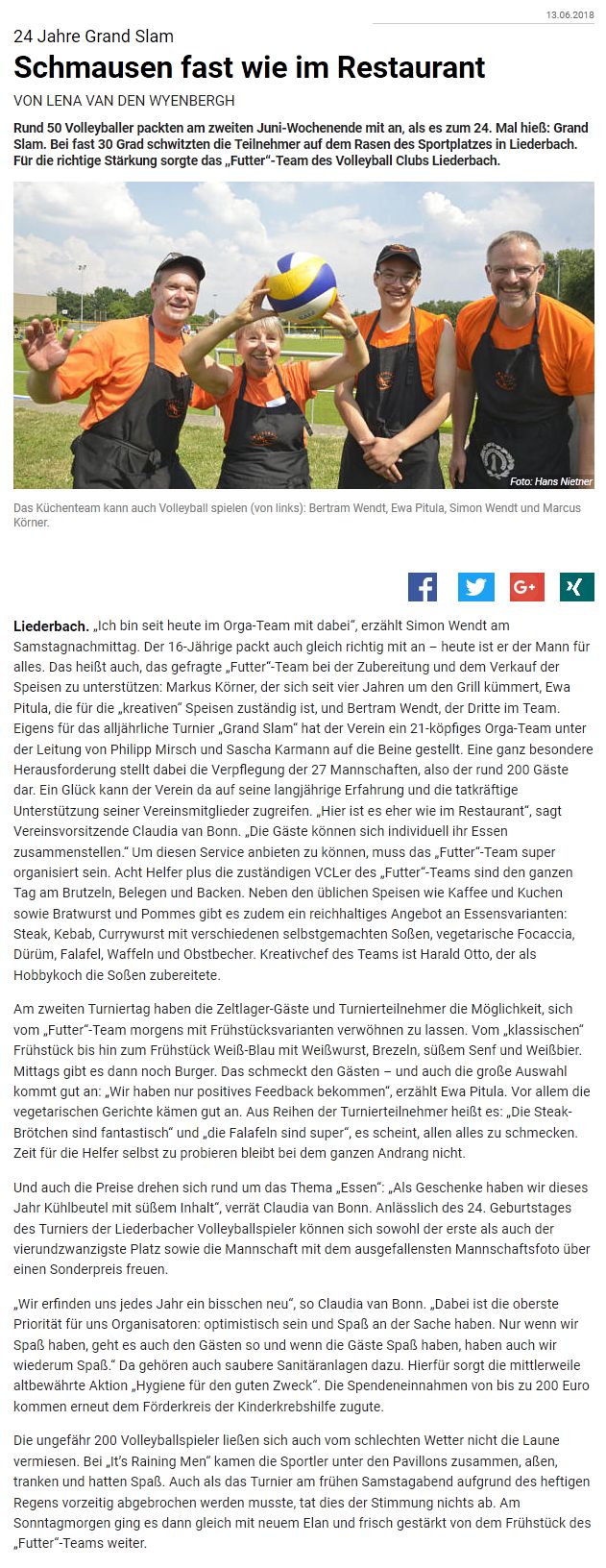 Höchster Kreisblatt GrandSlam 2018